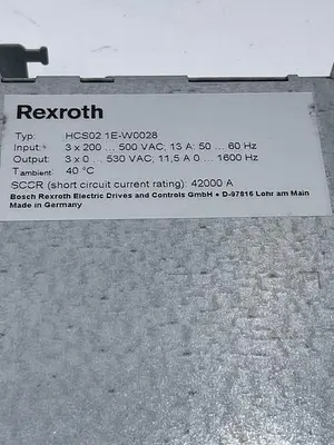 USED REXROTH REXROTH HCS02.1E-W0028-A-03-NNNN.