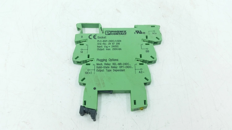 Used Phoenix Contact PLC-BSP-24DC/1/SEN Relays & Switches Alabama US | Transamerican Equipment Company #711871
