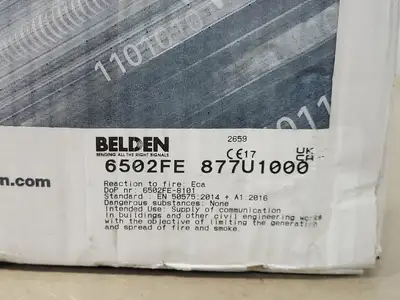 Used BELDEN 6502FE 877U1000 Cable & Wire British Columbia CA | Lenmark #248214