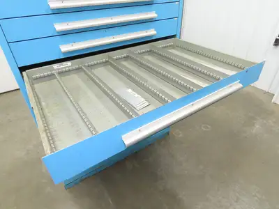 Nu-Era Modular Tool Storage Cabinet 10 Drawer 45x28x61" Stanley Vidmar Lista