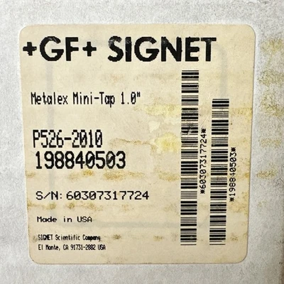 NEW Georg Fischer 198840503