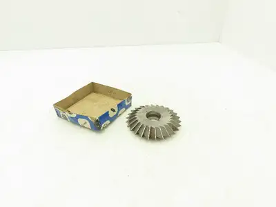 Poland 4X3/4X1-60 HSS Double Bevel Indexable CNC Milling Cutter 26 Tooth