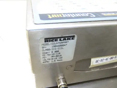 Rice Lake BM1218-100 Bench Weigh Scale & Display Counting Indicator 12 X 18"