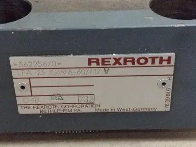 USED REXROTH LFA25GWA6012V