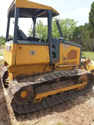 Used 2015 Deere 450J LGP Crawler Dozers Texas US | Zadoon Equipment #1480711