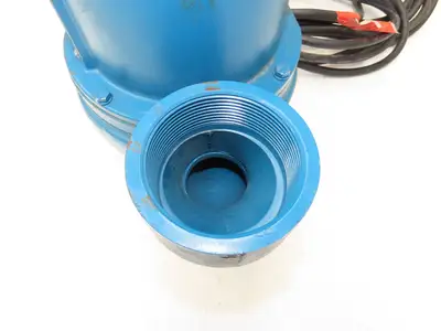 Barnes 3SE1074L Submersible Sewage Ejector Sump Pump 3"NPT 1Hp 240V 1PH 200GPM