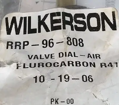 Wilkerson RRP-96-808 Replacement Kit Loc4D33
