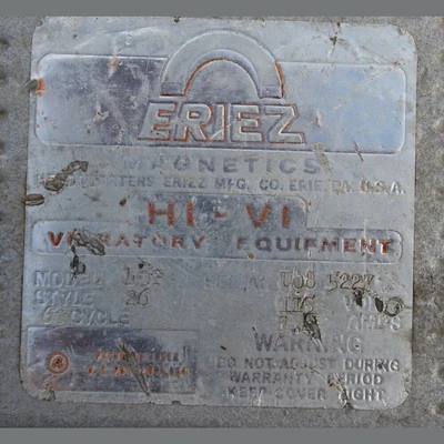 Eriez 40P Industrial Vibrator
