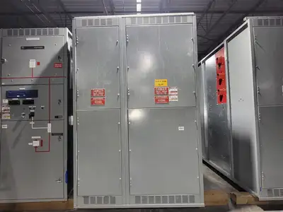 25kV 1200A 3ph Switchgear Unit w/ Power Vac Breaker VB1 27.0-16-0