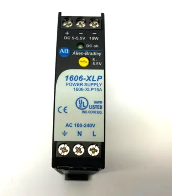 Used Allen-Bradley 1606-XLP15A DIN Rail Power Supplies Michigan US | Maverick Industrial Sales #1493878