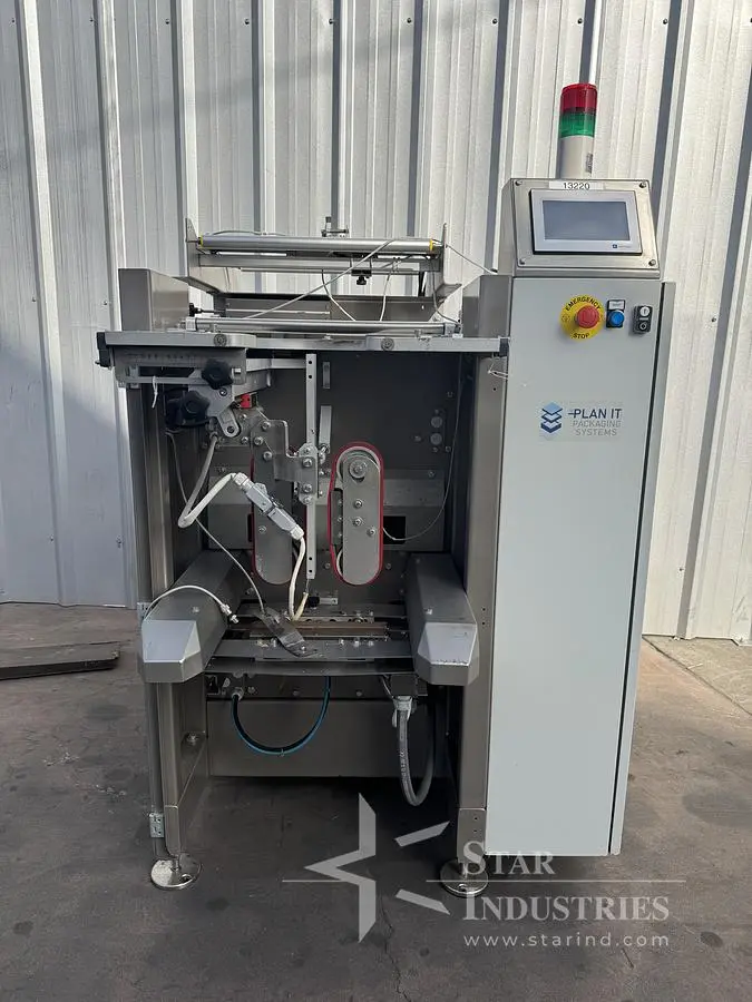 Used PLAN IT FV015 Vertical Form Fill Sealing Machines (VFFS) California US | Star Industries #1254409