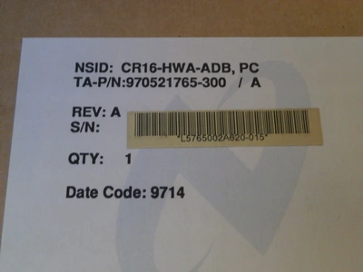 USED National Semiconductor PCB3297
