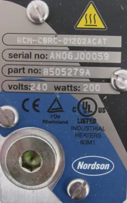 NEW NORDSON 8505279A HOTMELT GLUE GUN BCM-CBRC-01202ACAT