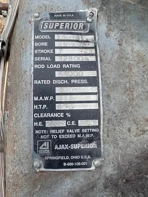 USED WHITE SUPERIOR 130CX