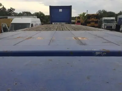Used A PLUS 40′ FLATRACK Flatbed Trailers Florida US | USA Transequipment #1542609