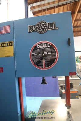 Used DOALL 2013-V Vertical Band Saws California US | Sterling Machinery Exchange #1465998