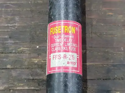 USED FUSETRON FRS R-25