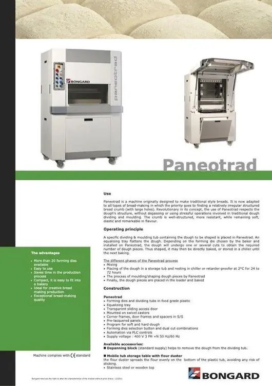 Used 2012 BONGARD V3+ Dough Dividers Tennessee US | BAKE Marketing #392091