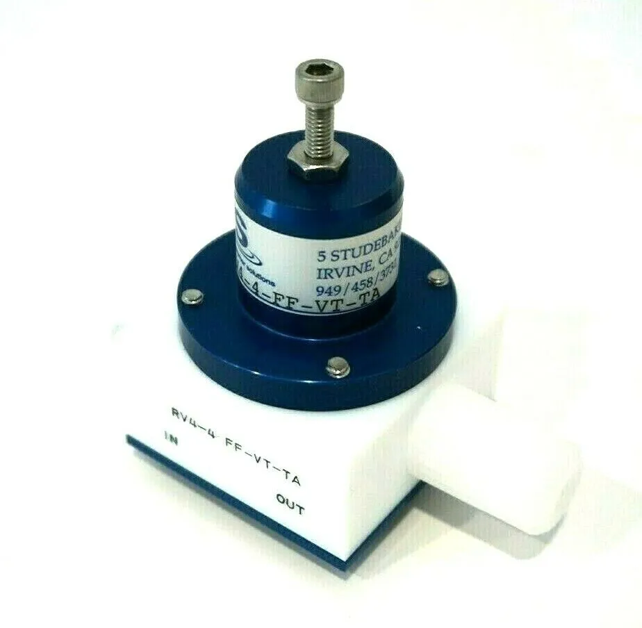 NEW INTERNATIONAL POLYMER SOLUTIONS RV4-4 FF-VT-TA RELIEF VALVE RV44FFVTTA