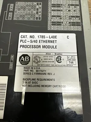 USED ALLEN-BRADLEY 1785-L40E