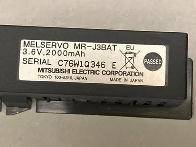 Used MITSUBISHI MELSERVO MR-J3BAT Programmable Logic Controllers Ohio US | Surplus Asset Holdings #1234171