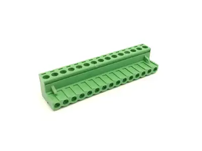 5ESDV-XXP,5ESDV-15P | Dinkle 5ESDV-XXP Terminal Connector-Plug 15-Position 300V 15A 5ESDV-15P LOT OF 6 - Used