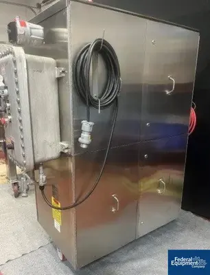 USED Gemco 2 CU FT Gemco Twin Shell Vacuum Dryer, 316 S/S