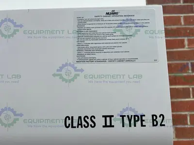 USED NUAIRE NU-430-600 CLASS II TYPE B2 BIOLOGICAL SAFETY CABINET 6 FT