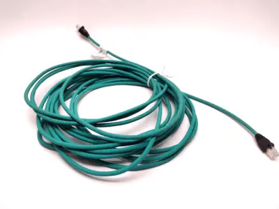 USED LUMBERG AUTOMATION LA ETHERNET I/P DOUBLE-ENDED CORDSET 900001494
