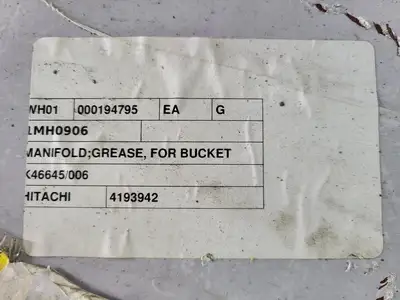 New | in-Stock HITACHI 4193942 Excavators British Columbia CA | Lenmark #282324