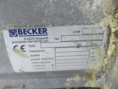 Used BECKER _UNKNOWN_ Blowers Indiana US | Arrow Industrial #1055984