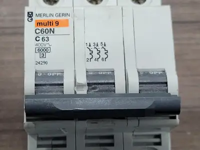 USED MERLIN GERIN C60N-C63