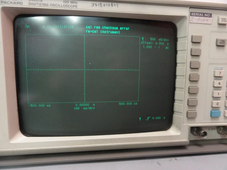 Used HEWLETT PACKARD 54510A Oscilloscopes Connecticut US | BG Industrial Surplus #473232