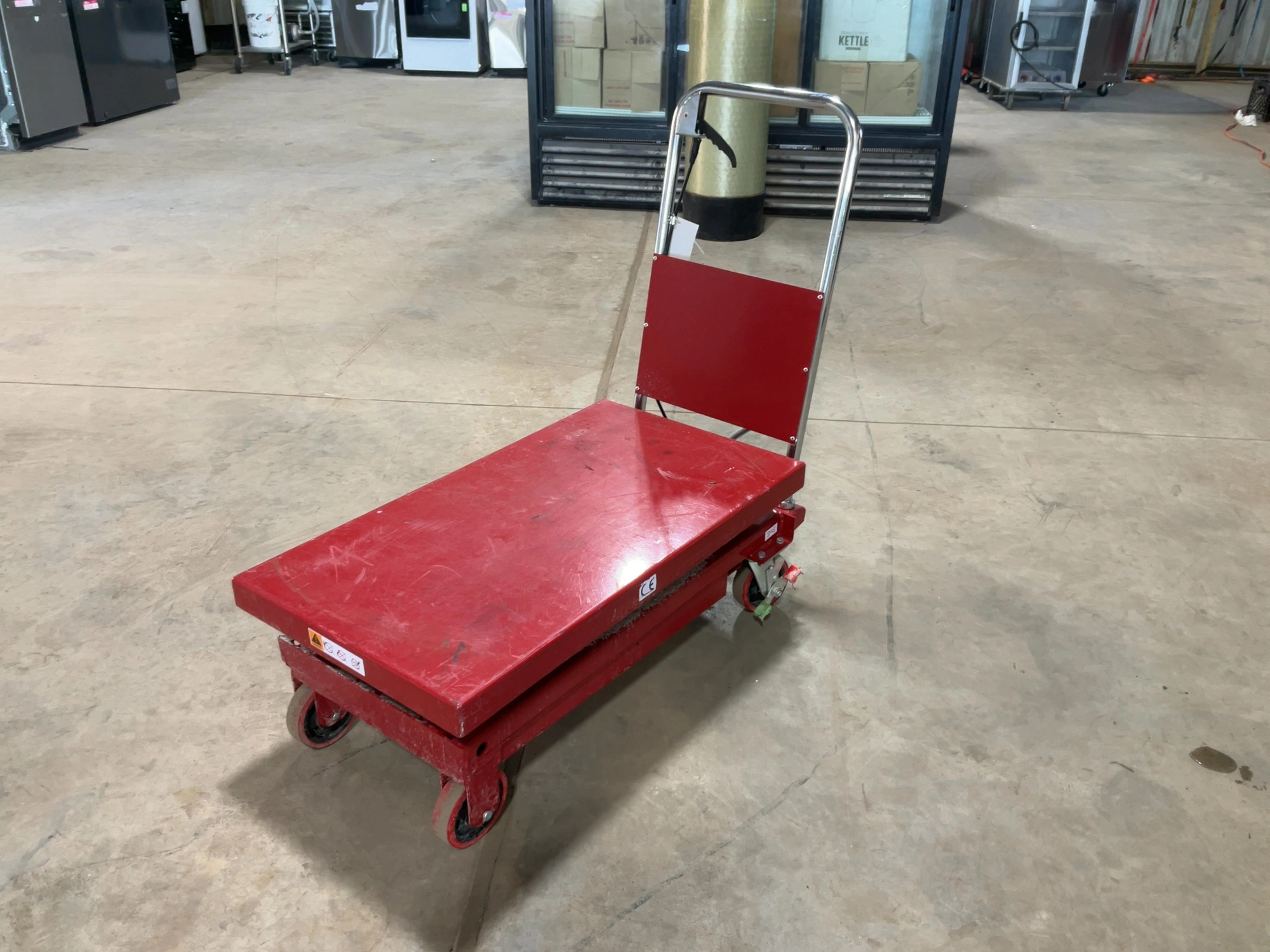 Used ULINE H-1784 DOUBLE SCISSOR LIFT TABLE Scissor Lifters Michigan US | Miedema Asset Management Group #1579974