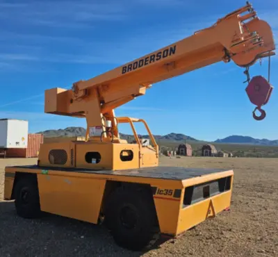 Used 2007 BRODERSON IC35-2D Rough Terrain Cranes Pennsylvania US | National Lift Equipment #1382143