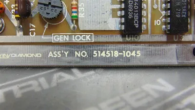 Arvin Diamond 514518-1045 Control Board Schematic Rev. H Used