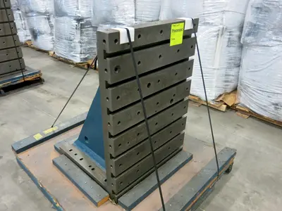 Used _UNKNOWN_ 24-1/2" W X 36"' HT. FACE, Precision Angle Plates Minnesota US | Orca Machine Tools, Inc. #1267010