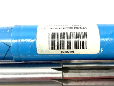 82100108 Carbide-Tipped 8 Flute Chucking Reamer 1.001" Diameter 10-1/2" OAL