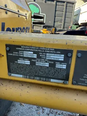 USED 2014 VERMEER SC802