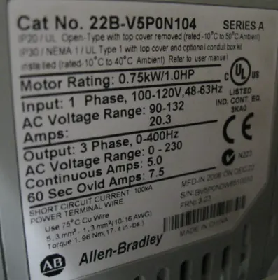 USED Fristam FL215