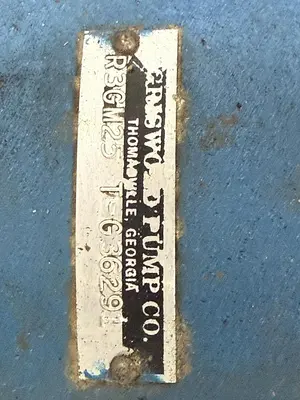 USED METAL FABRICATOR PUMP TANK