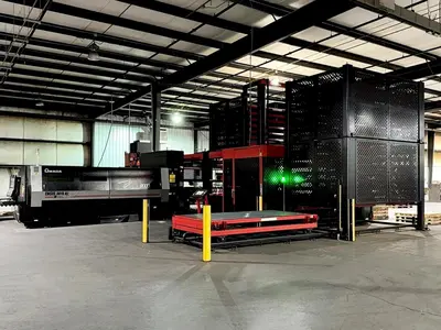 Used 2018 AMADA ENSIS 3015 AJ FIBER Laser Cutters Illinois US | Machine Factory Outlet #1262808