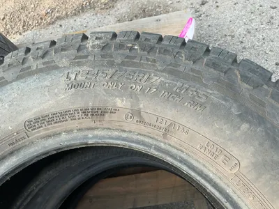 (4) Used Hercules Terra Trac ATII Size 245/75R17 Tires, Dated 2019