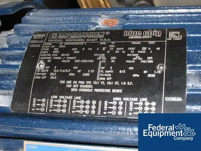 USED Thomas Processing 24" Thomas Compu-Lab 24XR Coating Pan, S/S