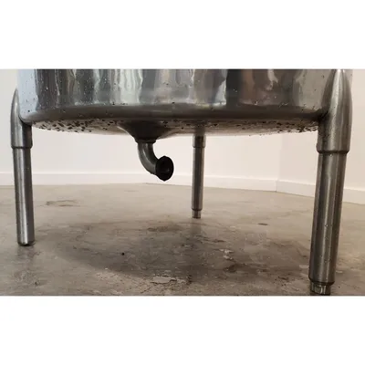 Used Stainless Steel Liquid Tank - 115 Gallon Capacity