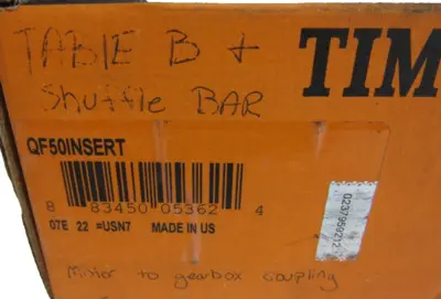NEW TIMKEN QF50INSERT QUICK FLEX COUPLING