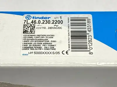 New | in-Stock Finder Series 7L LED Enclosure Light 110-120V 9W CNC Lights Michigan US | Maverick Industrial Sales #1393277