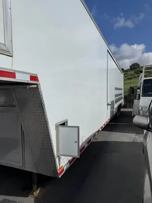 2015 Forest River 49ft Enclosed Car Carrier Trailer