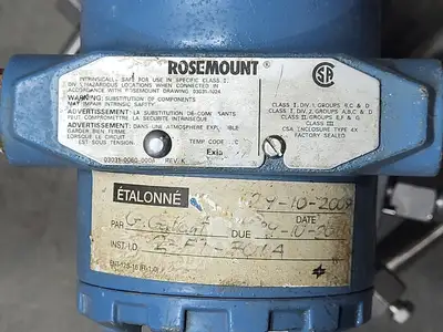 USED ROSEMOUNT 3051CD2A02A1AS5C604