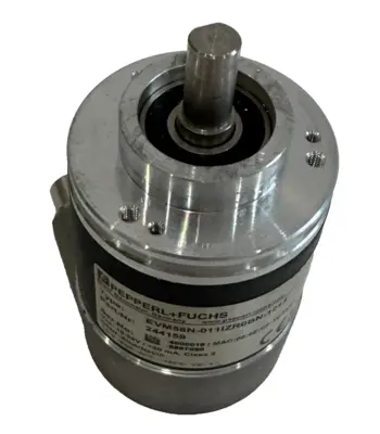 USED PEPPERL+FUCHS EVM58N-011IZR0BN-1213 ABSOLUTE ROTARY ENCODER 244159